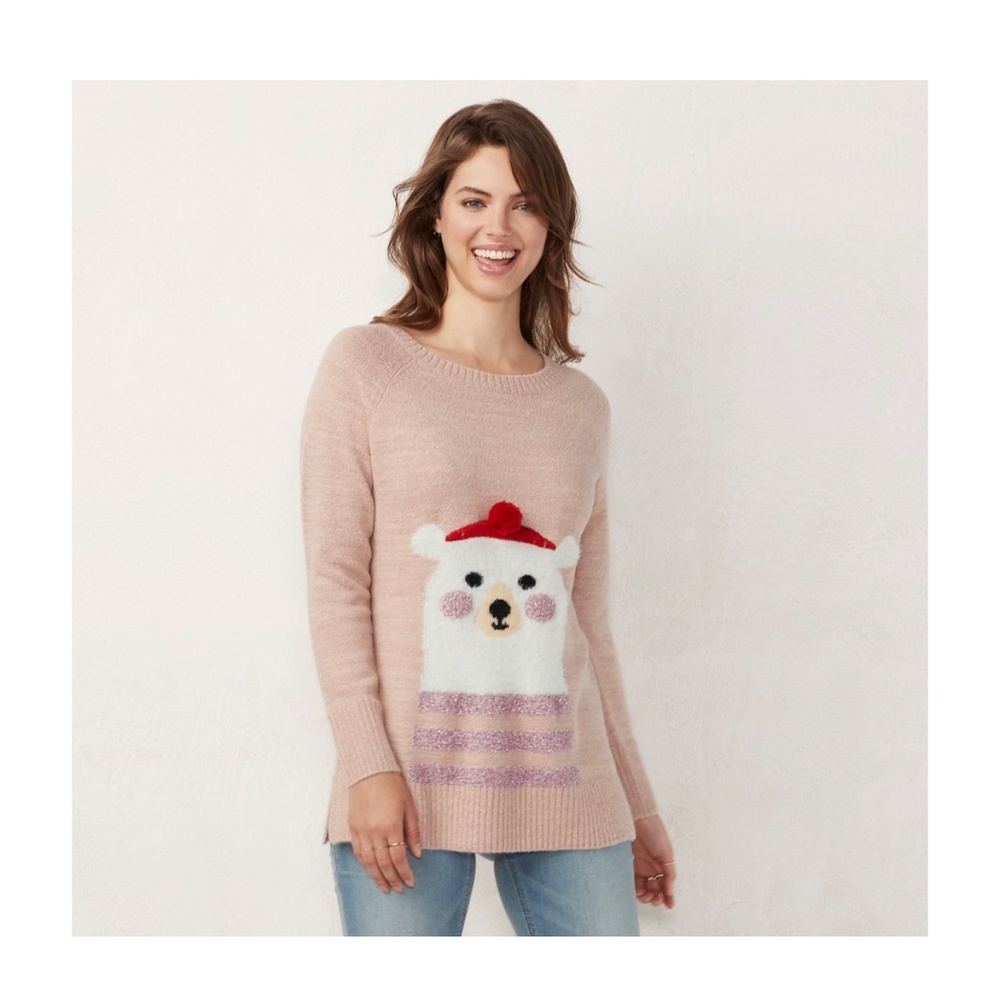NWT LC Lauren Conrad Sweater - Bear